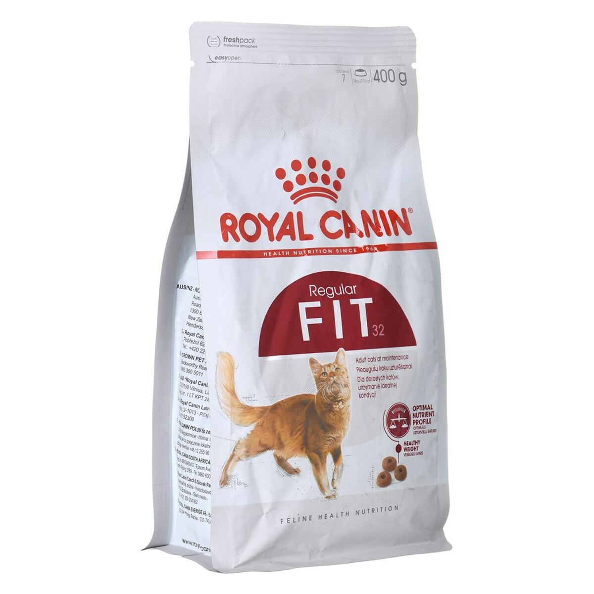 Cibo per gatti Royal Canin Regular Fit 32 Adulto Mais Uccelli 400 g