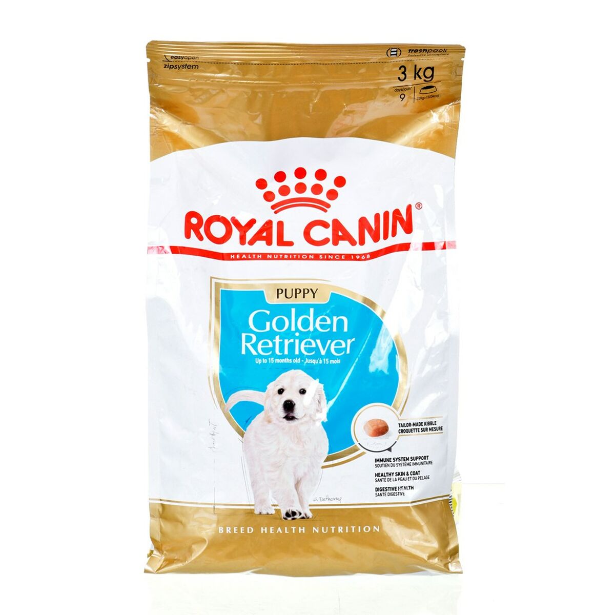 Io penso Royal Canin Golden Retriever Puppy Cucciolo/Junior Riso Uccelli 3 Kg