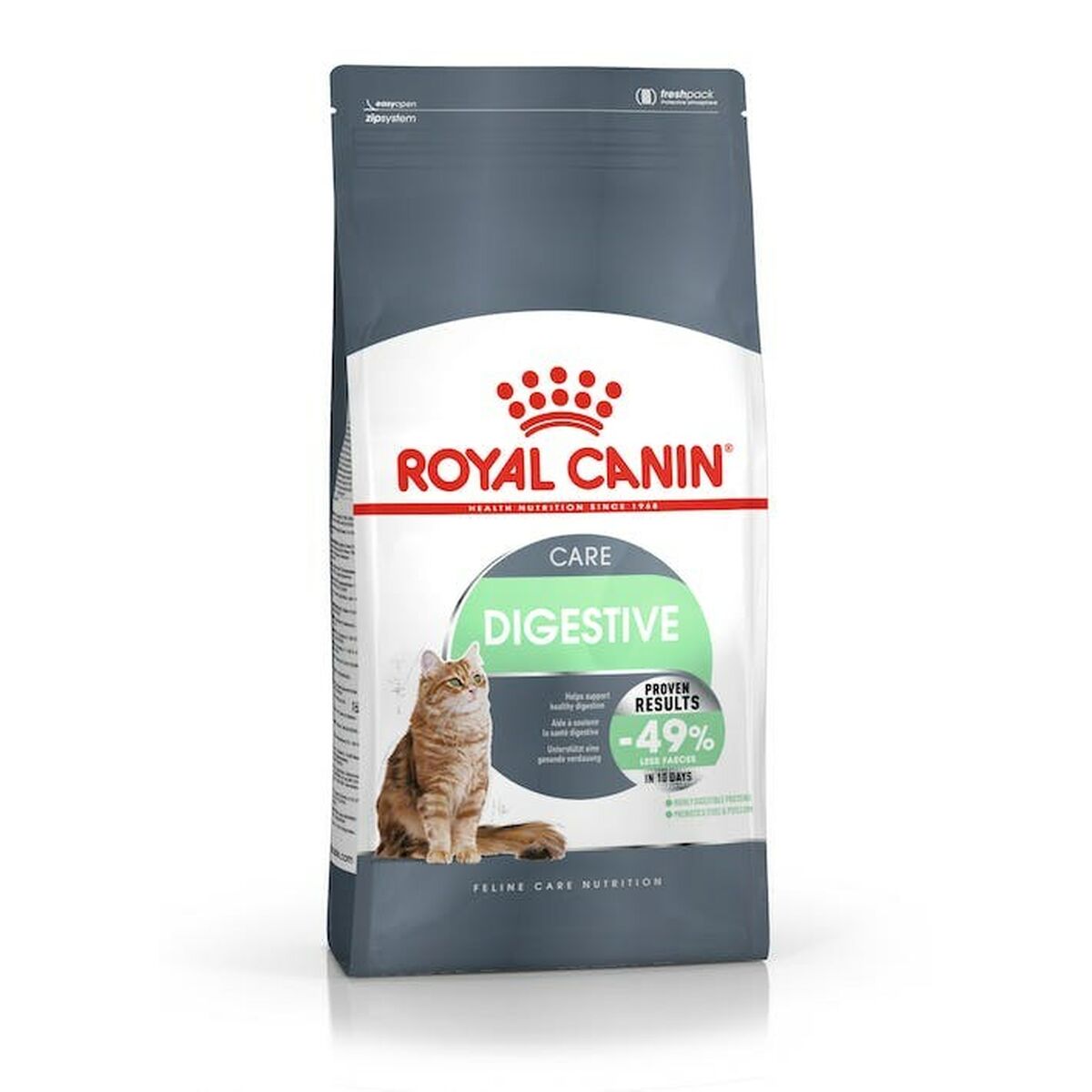 Cibo per gatti Royal Canin Digestive Care Pesce Adulto Riso Vegetale Uccelli 10 kg