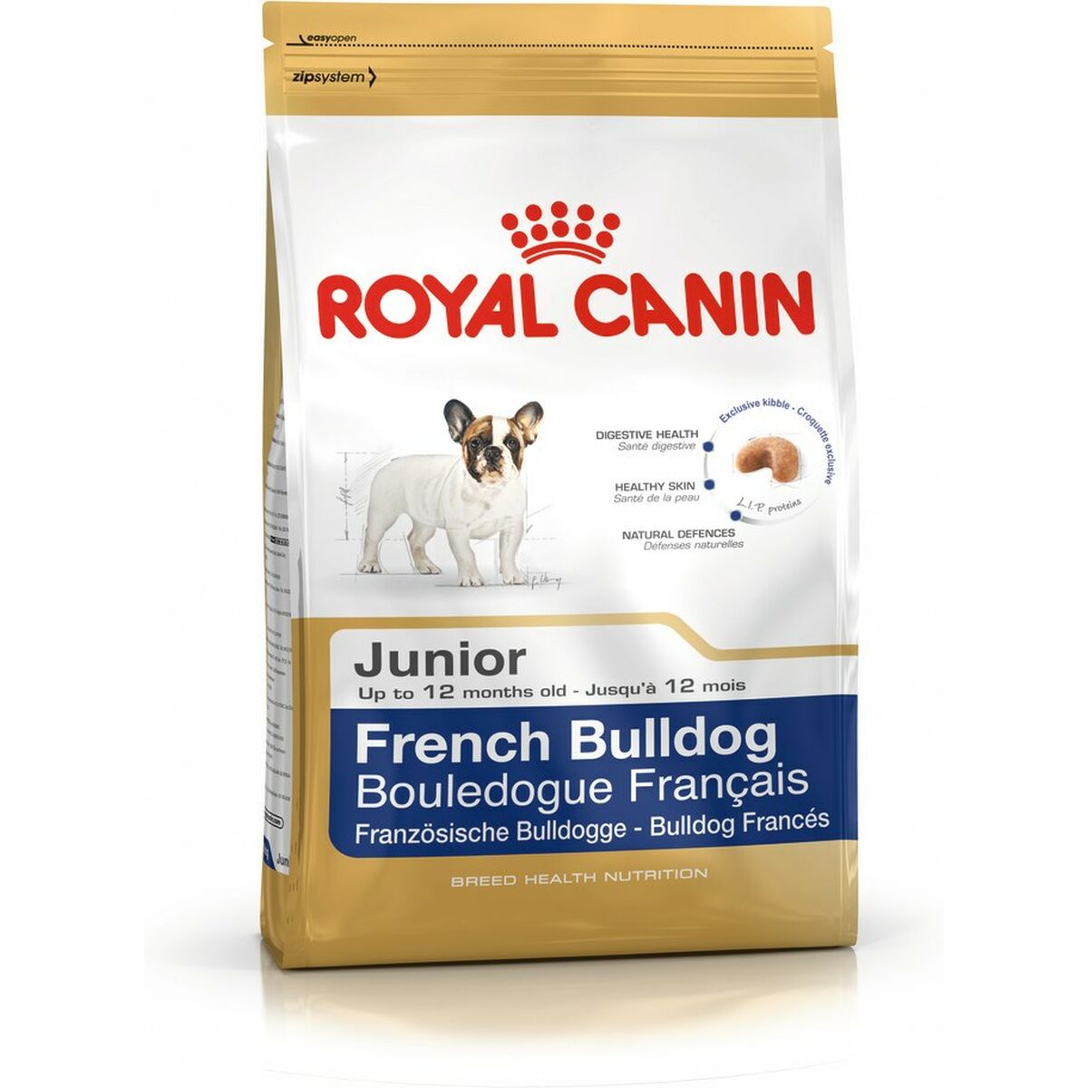 Io penso Royal Canin French Bulldog Junior Cucciolo/Junior Pollo Carne Riso Vegetale Uccelli 1 kg