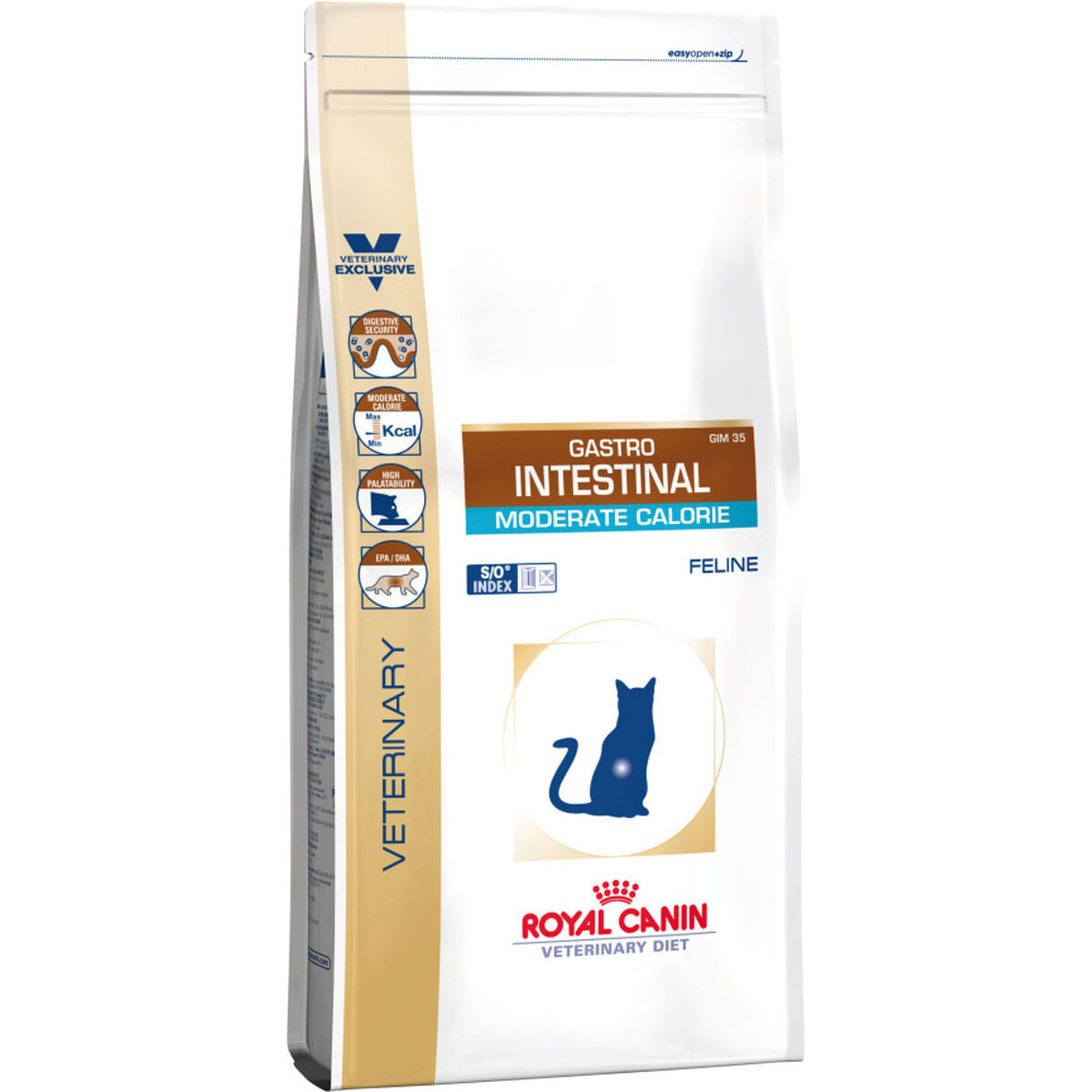 Cibo per gatti Royal Canin Gastro Intestinal Moderate Calorie Adulto Riso Uccelli 4 Kg