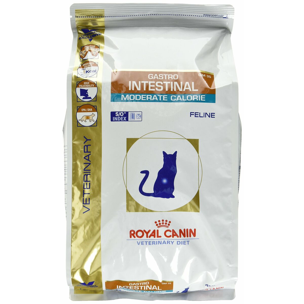 Cibo per gatti Royal Canin Gastro Intestinal Moderate Calorie Adulto Riso Uccelli 4 Kg