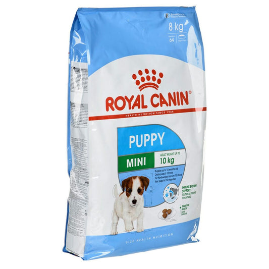 Io penso Royal Canin Mini Puppy Cucciolo/Junior Pollo Riso Uccelli 8 kg