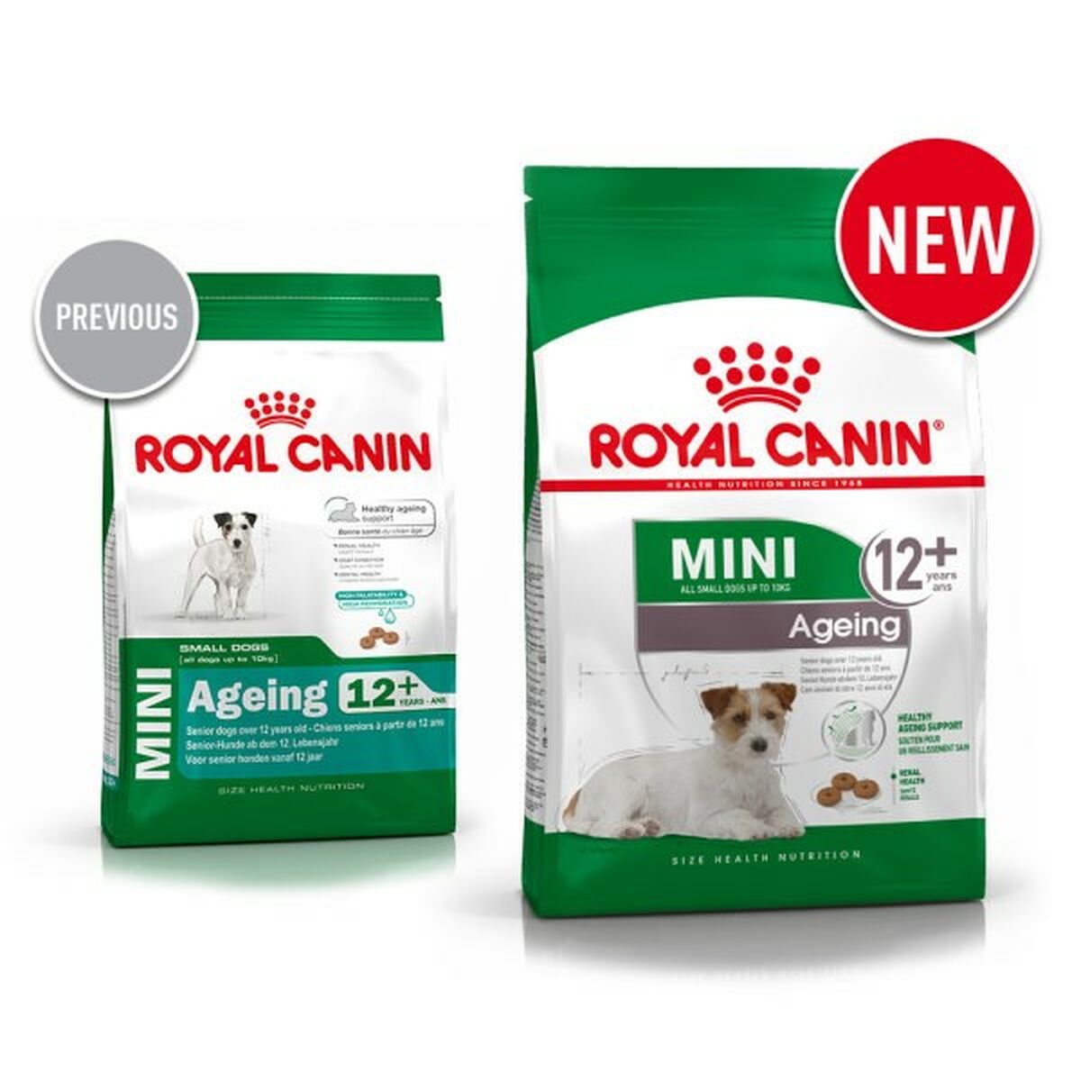 Io penso Royal Canin Mini Ageing 12+ Adulto Anziano Uccelli 3,5 g