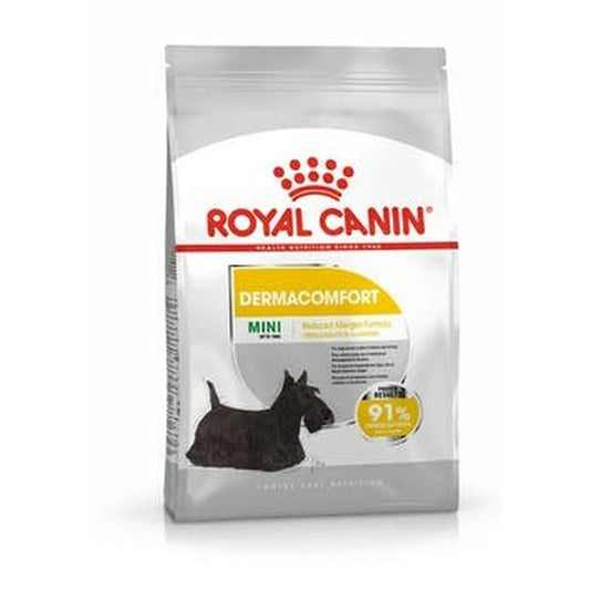 Io penso Royal Canin Mini Dermacomfort Adulto Carne di vitello Vegetale 3 Kg