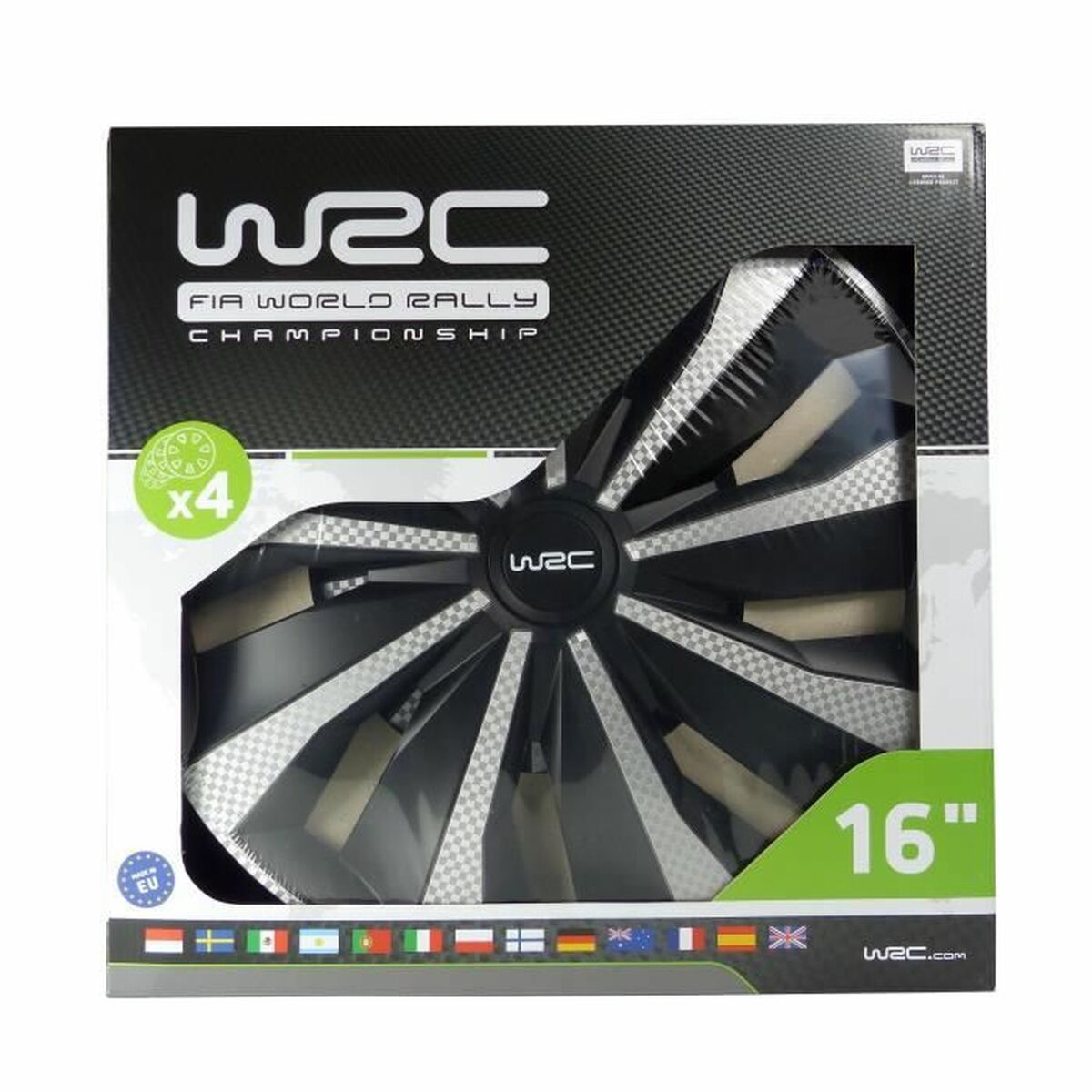 Copri Cerchioni WRC IMP7499 Grigio 16"