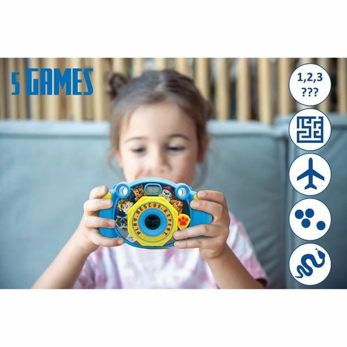 Fotocamera Digitale per Bambini Lexibook The Paw Patrol