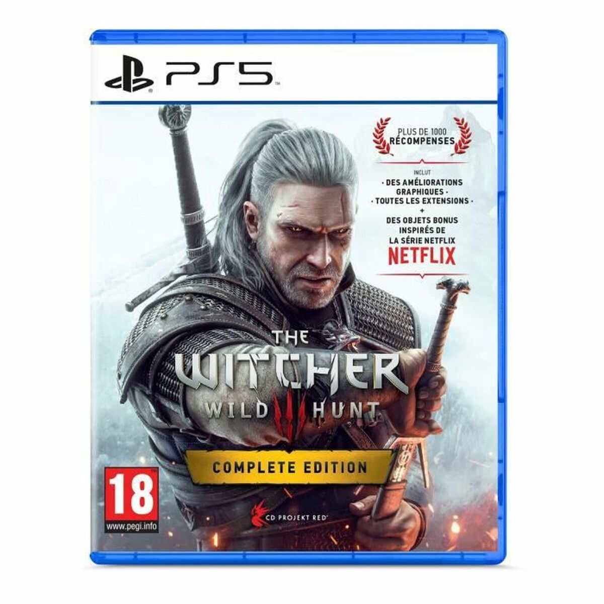 Videogioco PlayStation 5 Bandai The Whitcher: Wildhunt III