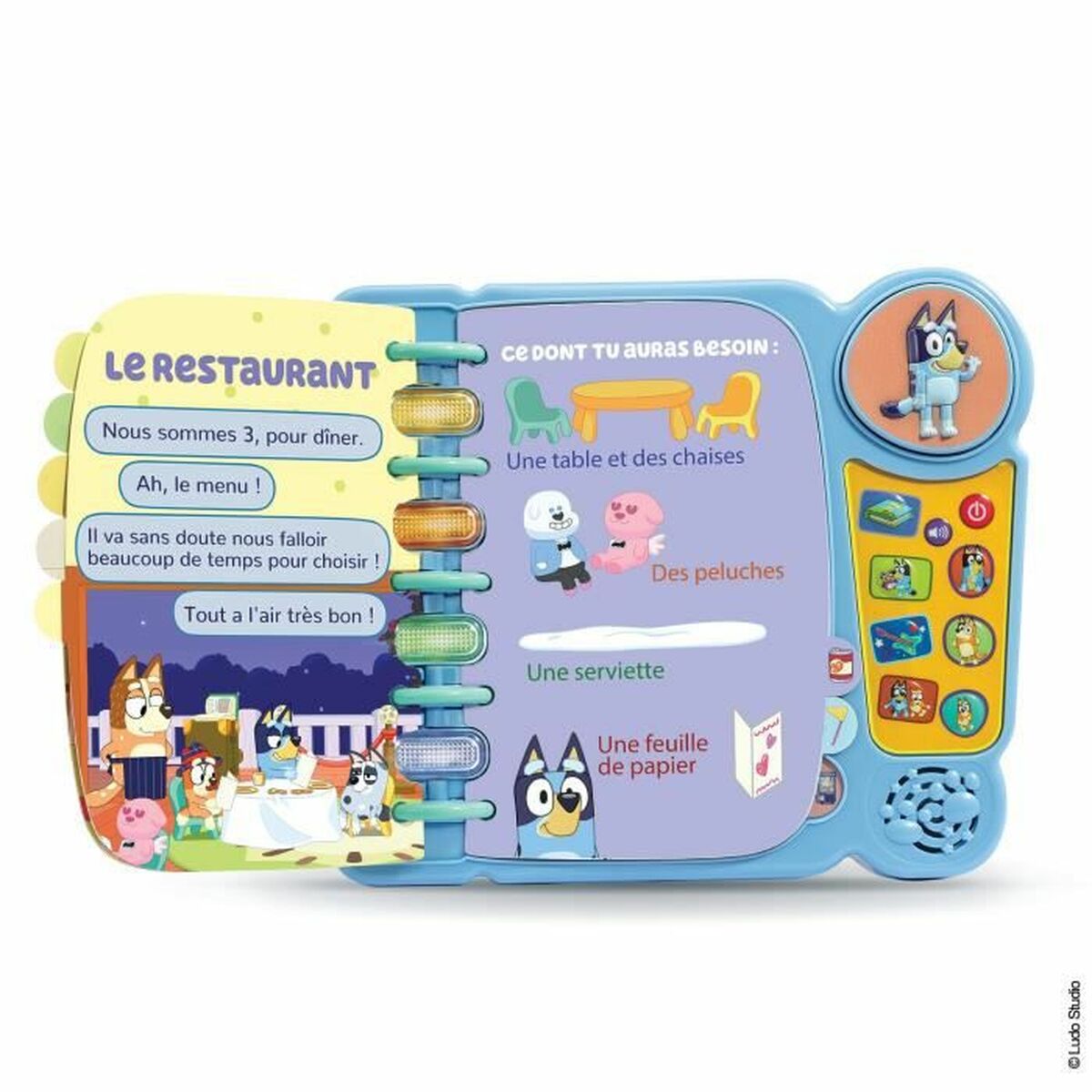 Libro interattivo per bambini Vtech Bluey