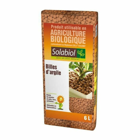 Fertilizzante organico Solabiol Soarg6 Argilla Biologico 6 L