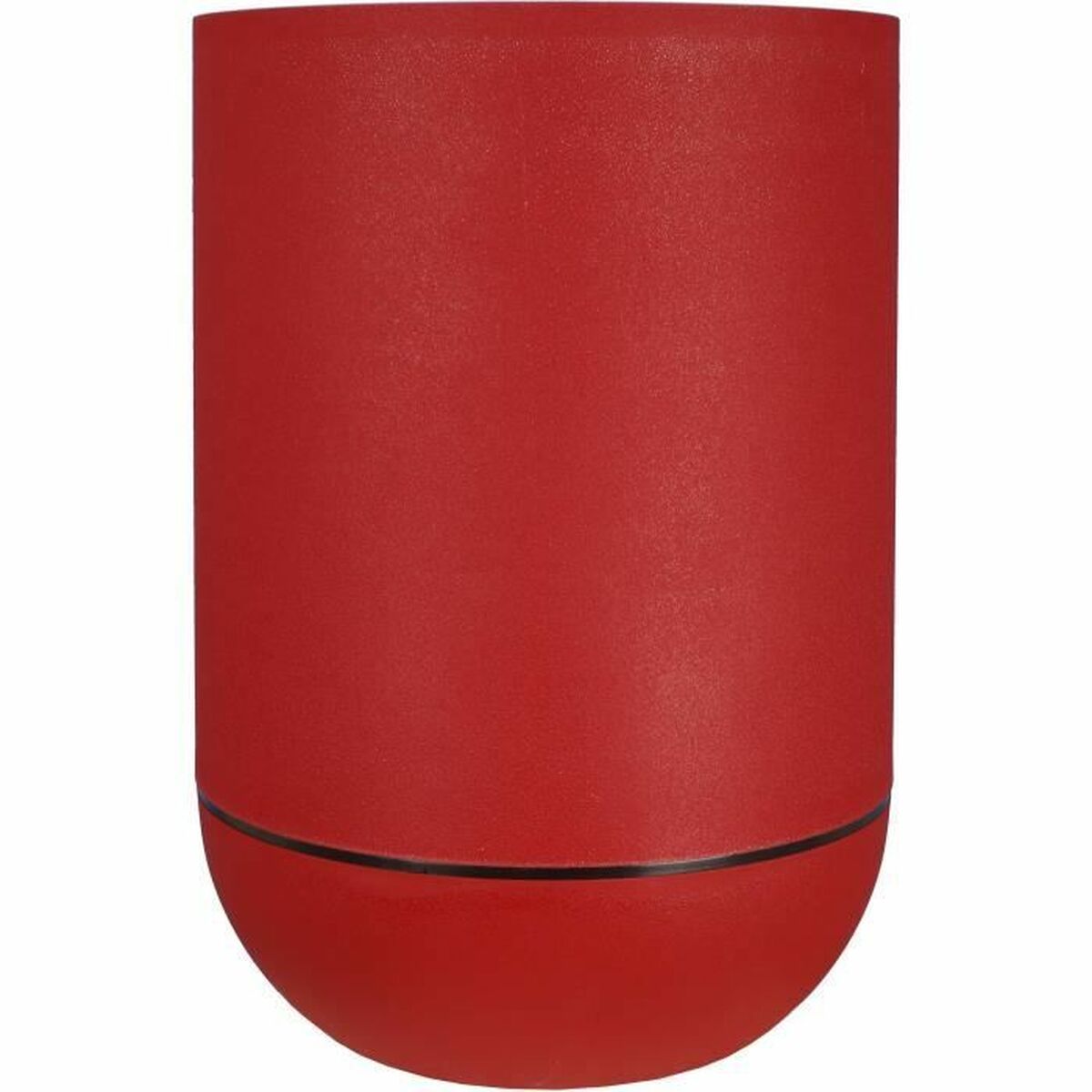 Vaso Riviera Granite D40 Rosso Plastica Rotondo Ø 40 cm