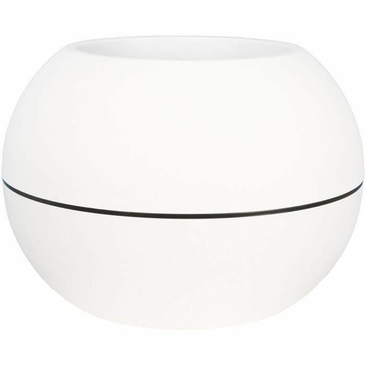 Vaso Riviera Bianco Ø 50 cm Plastica Rotondo