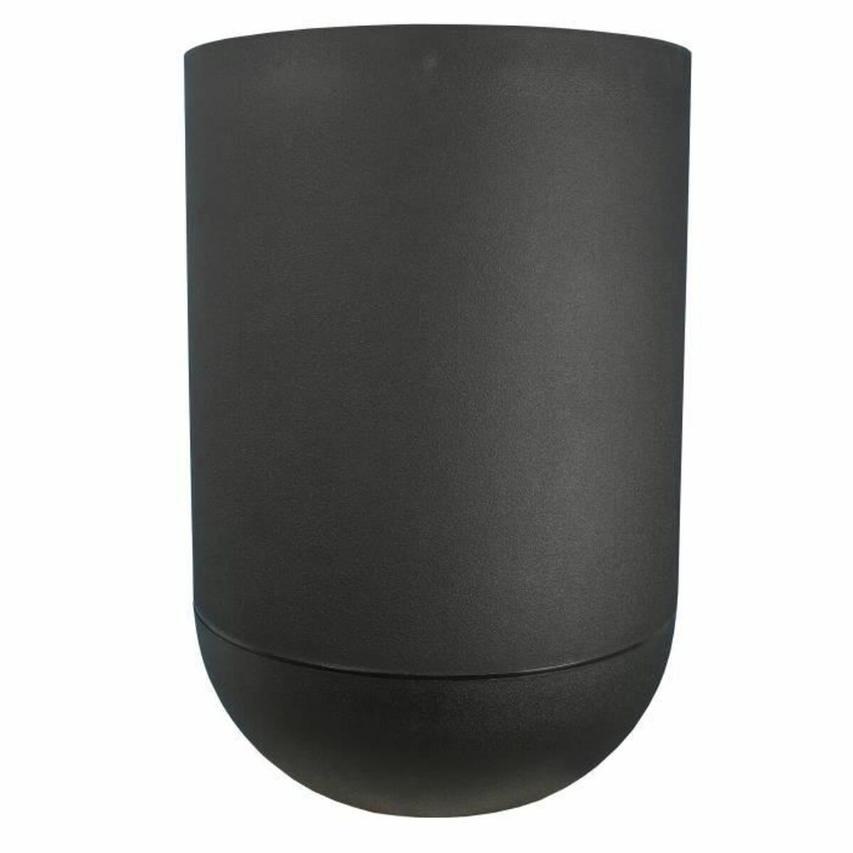 Vaso Riss Nero Ø 50 cm Plastica Rotondo