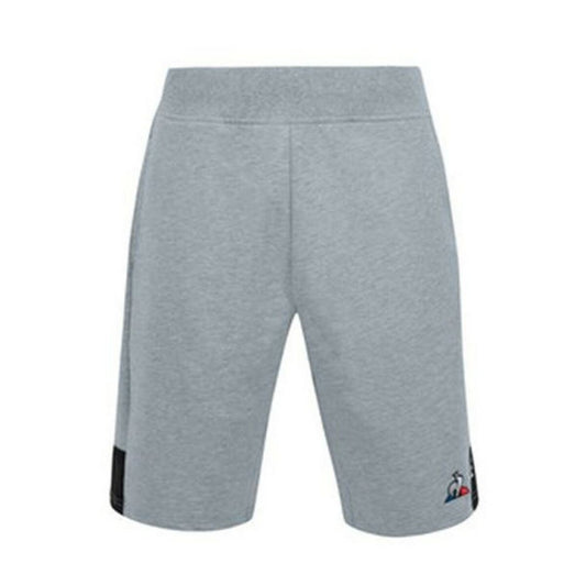 Pantaloni Corti Sportivi da Uomo Le coq sportif Essentiels N°1 Grigio chiaro