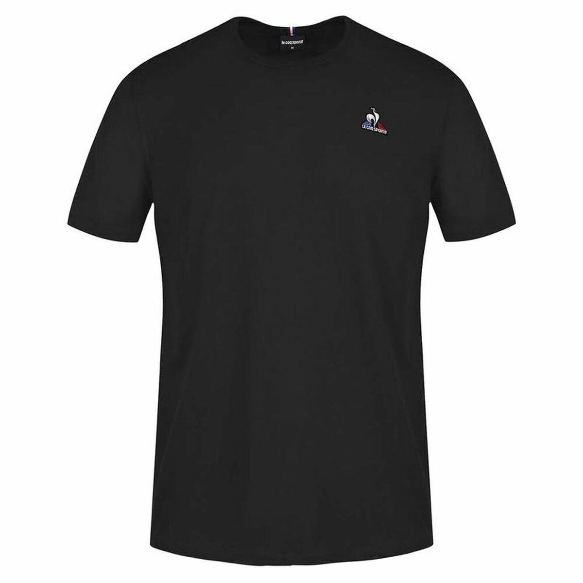 Maglia a Maniche Corte Uomo Le coq sportif Essentiels N°3 Nero