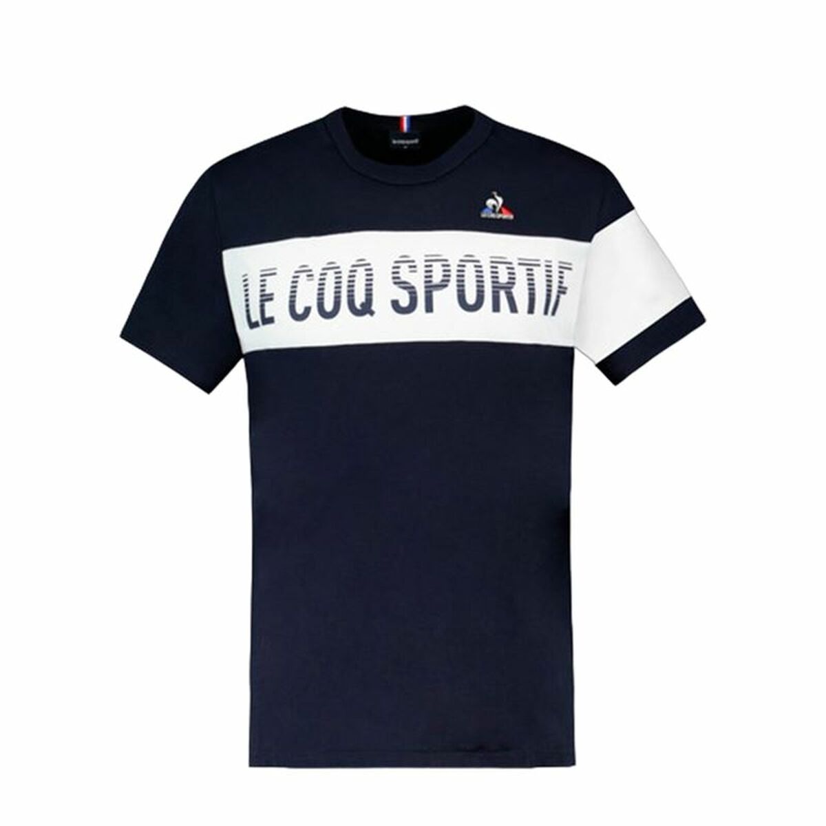 Maglia a Maniche Corte Unisex Le coq sportif BAT SS N°2 Blu Marino