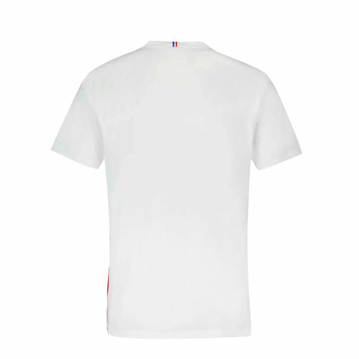 Maglia a Maniche Corte Unisex Le coq sportif Tri N°1 New Optical Bianco