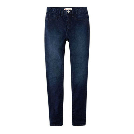 Jeans Levi's 720 High Rise Super Skinny Bambina Blu scuro