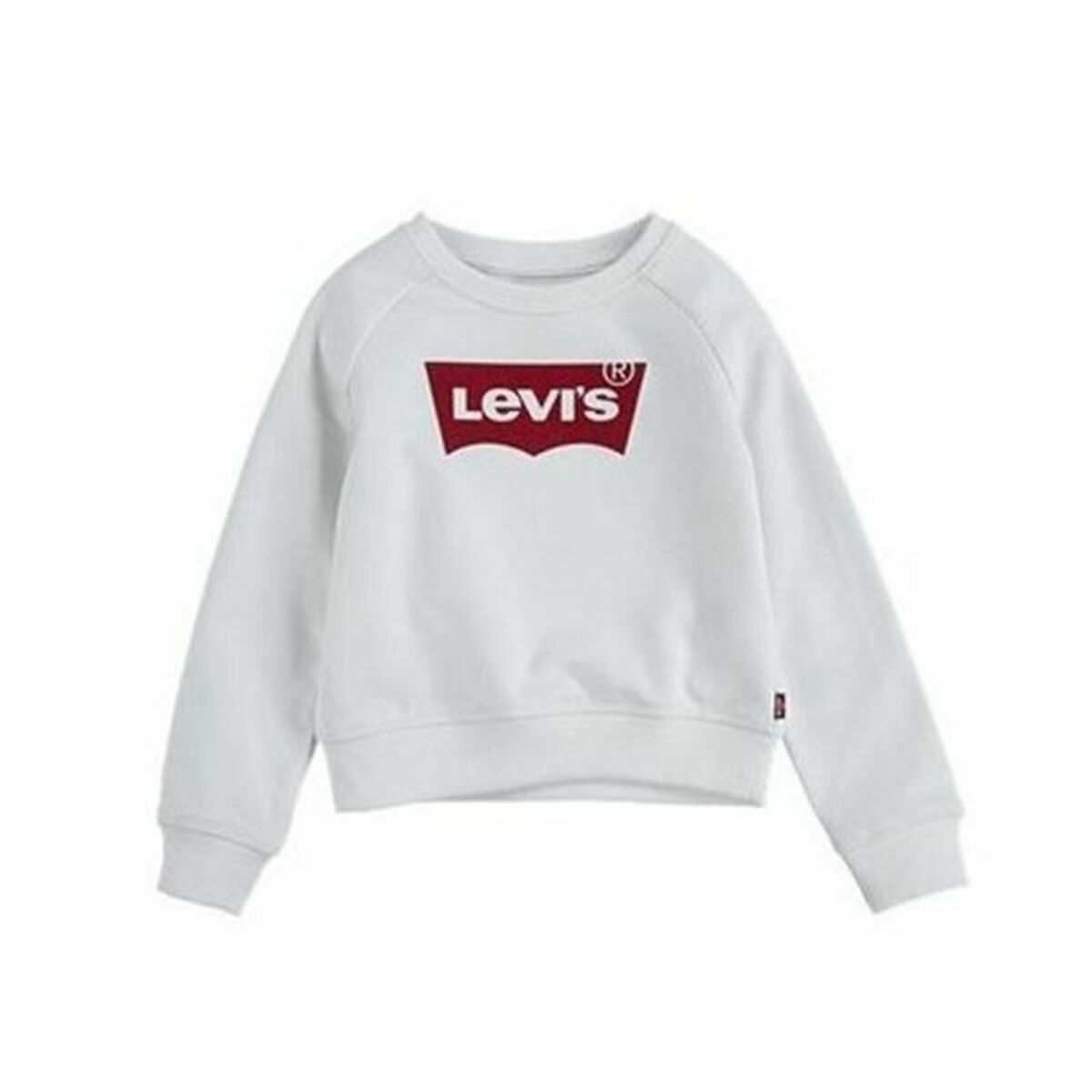 Felpa per Bambini Levi's KEY ITEM LOGO Bianco