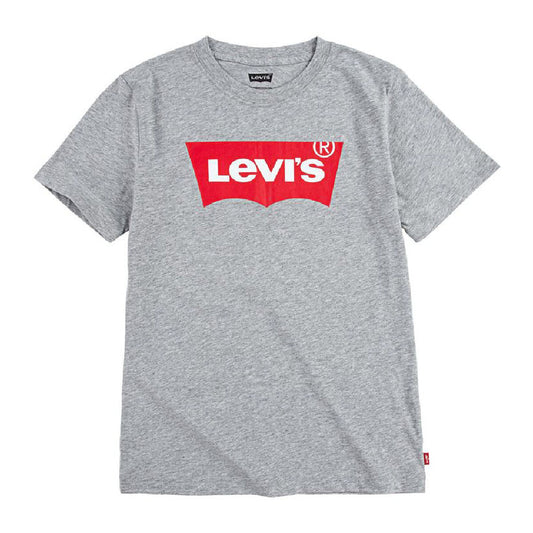 Maglia a Maniche Corte Bambino Levi's Batwing Grigio Grigio chiaro