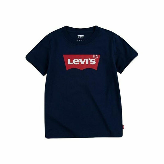 Maglia a Maniche Corte Bambino Levi's 8E8157 Azzurro Blu Marino