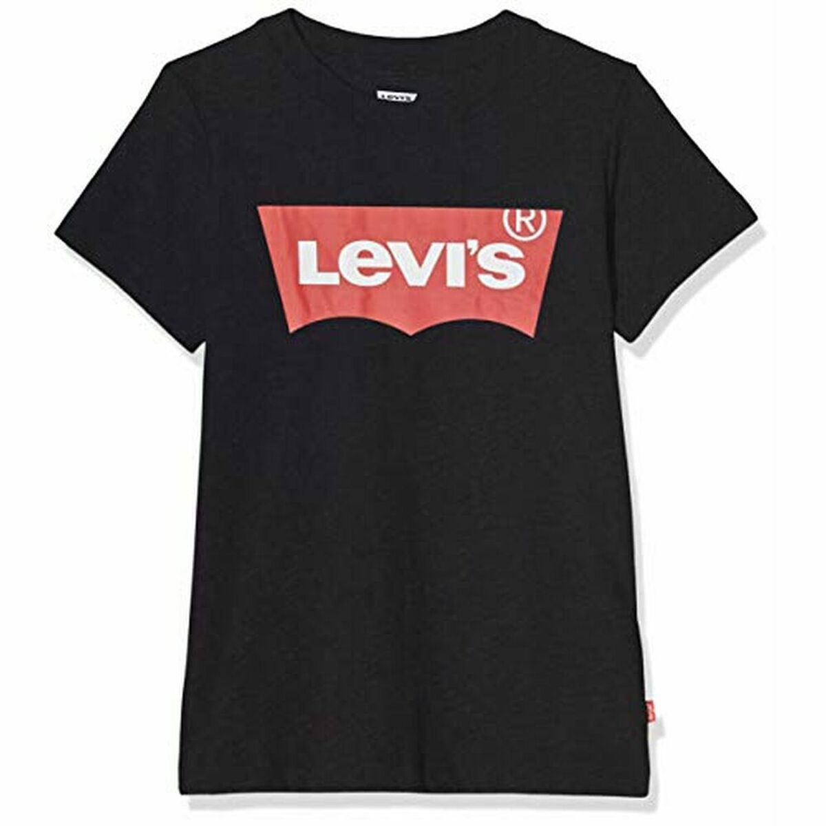 Maglia a Maniche Corte Bambino Levi's 8157 Nero (14 Anni)