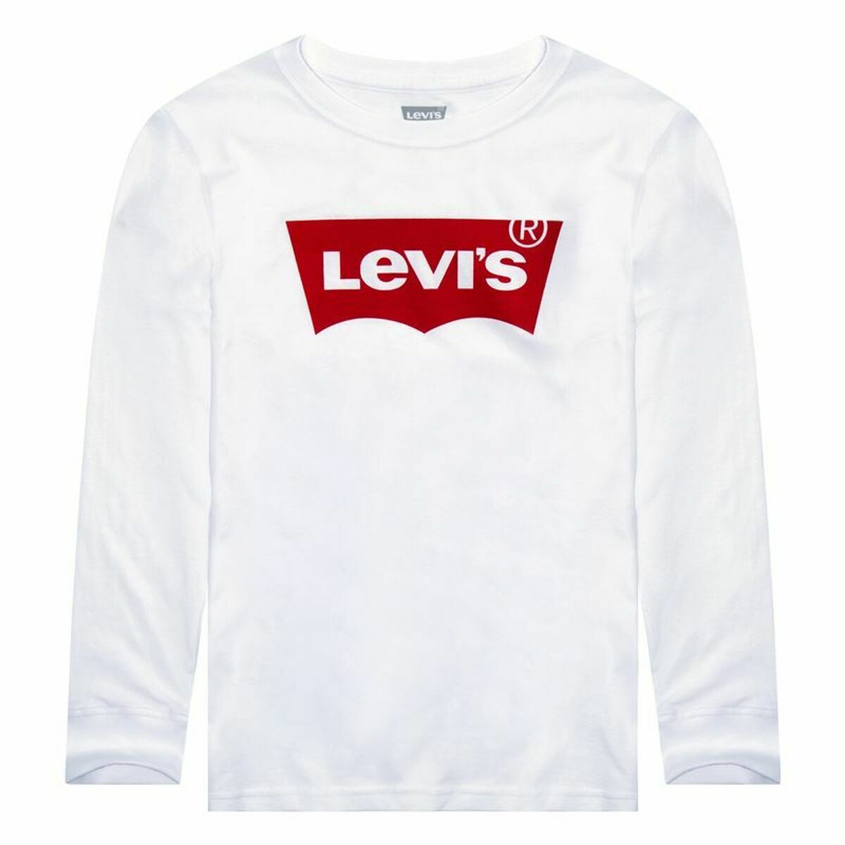 Maglia a Maniche Lunghe per Bambini Levi's Batwing Bianco