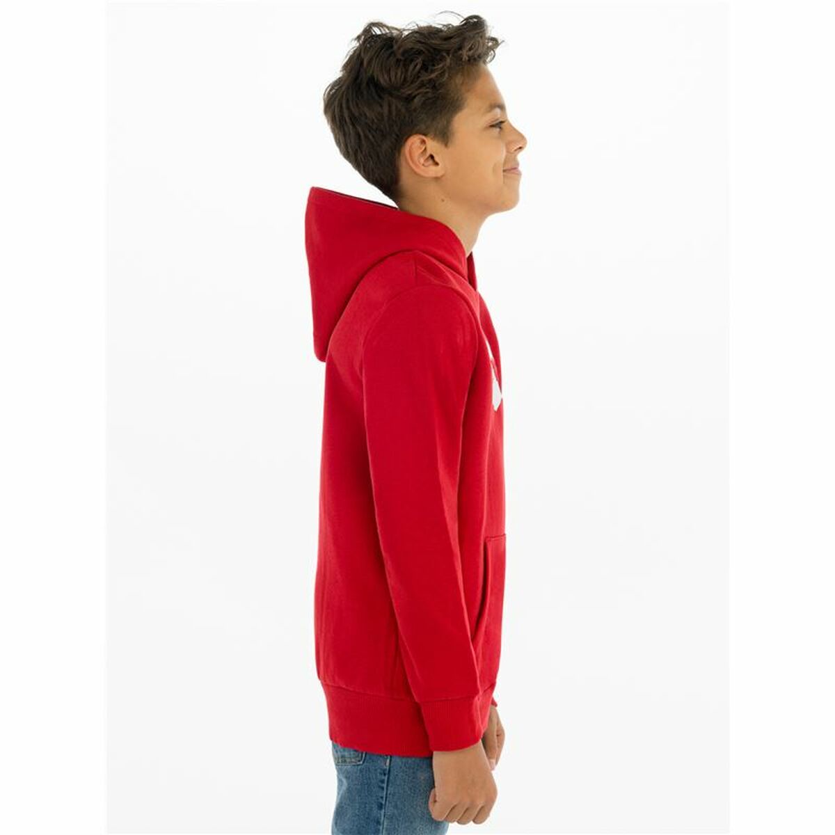 Felpa per Bambini Levi's Batwing Screenprint Rosso