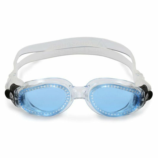 Occhialini da Nuoto Aqua Sphere Kaiman Swim Taglia unica Azzurro Bianco L