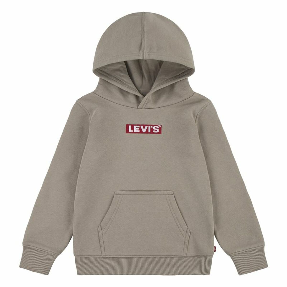 Felpa per Bambini Levi's Boxtab Marrone Chiaro