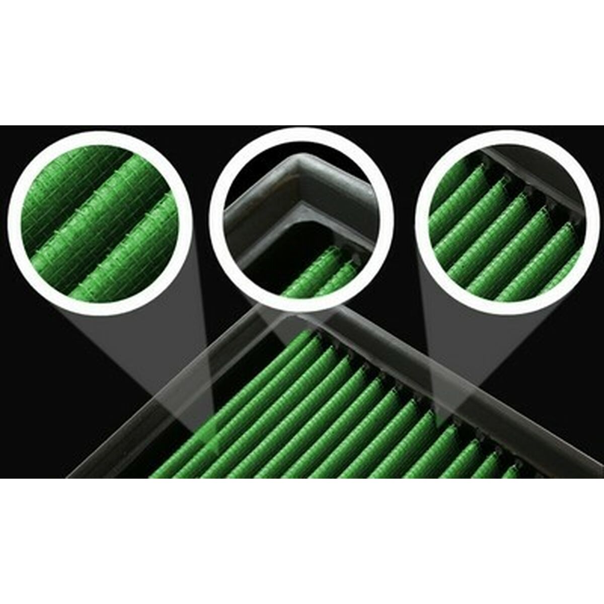 Filtro dell'aria Green Filters B11.70 Universale