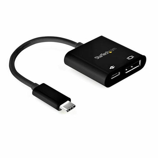 Adattatore USB C con DisplayPort Startech CDP2DP14UCPB         Nero