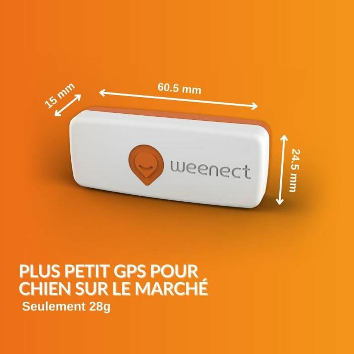 Localizzatore Anti-smarrimento Weenect Weenect XS GPS Bianco