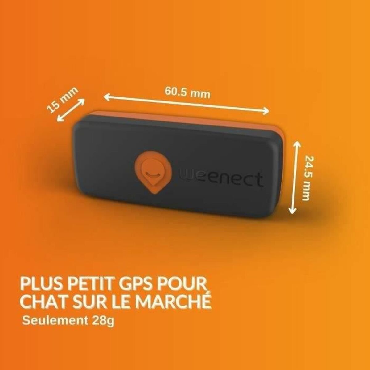 Localizzatore Anti-smarrimento Weenect Weenect XS GPS Nero