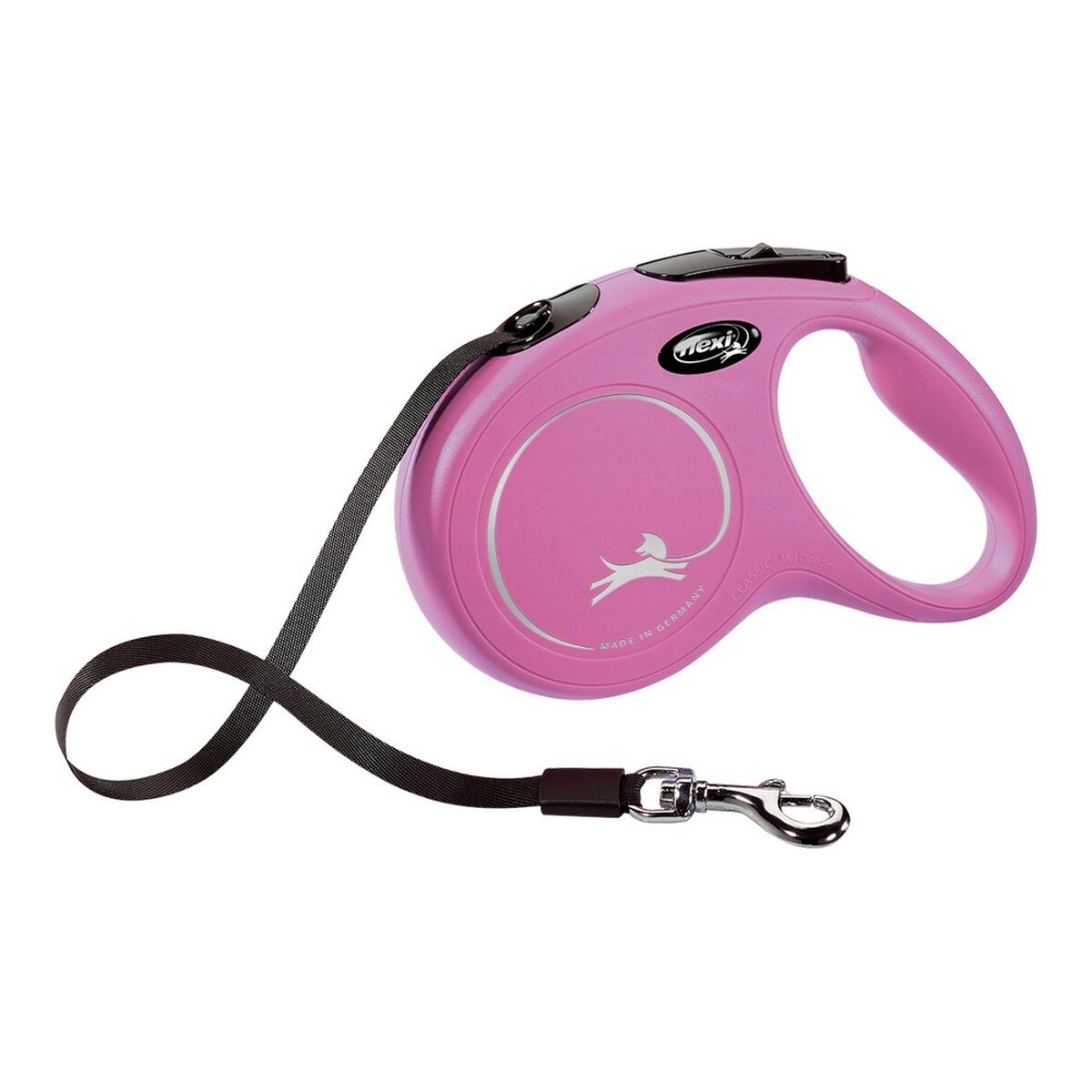 Guinzaglio per Cani Flexi NEW CLASSIC 3m Rosa Taglia XS