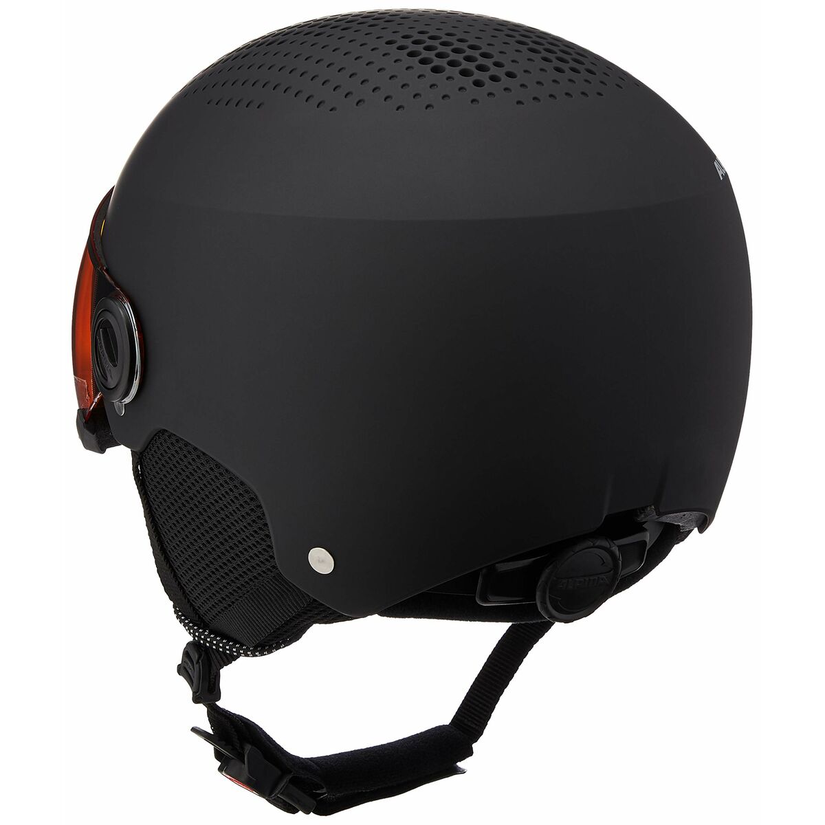 Casco da sci Alpina Nero 51-55 cm (Ricondizionati B)