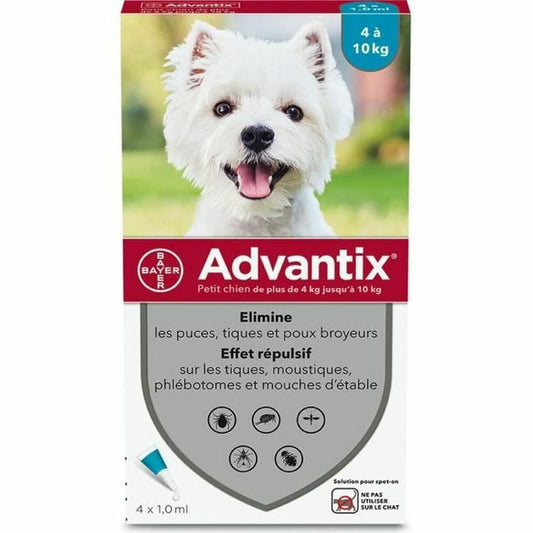 Anti-parassiti Advantix Cane 4-10 kg 4 Unità