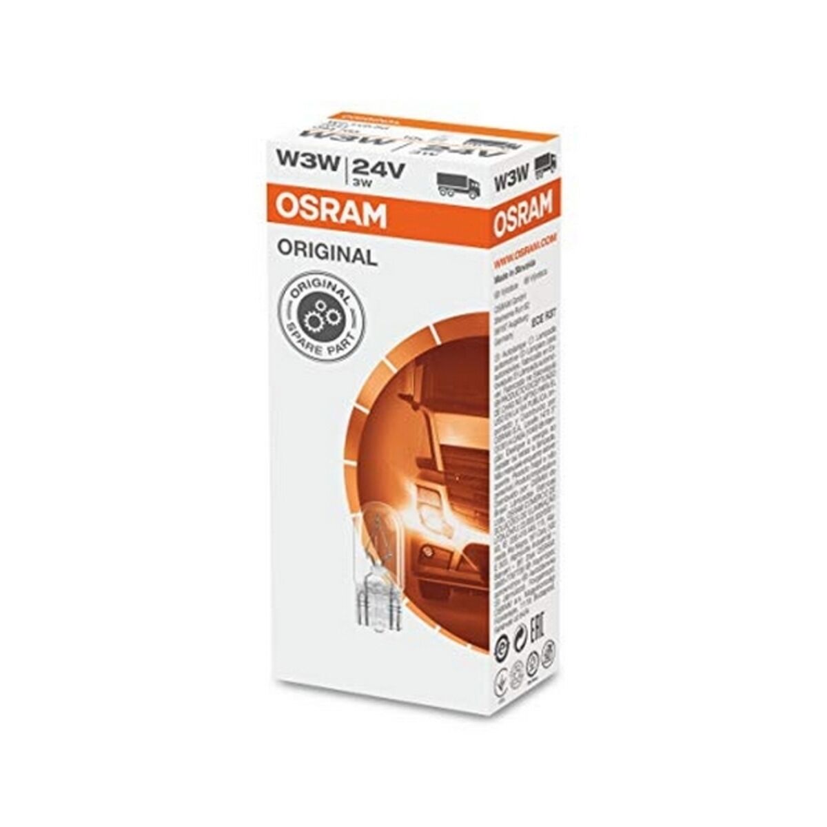 Lampadina per Auto Osram W3W 24V 3W (10 pcs)