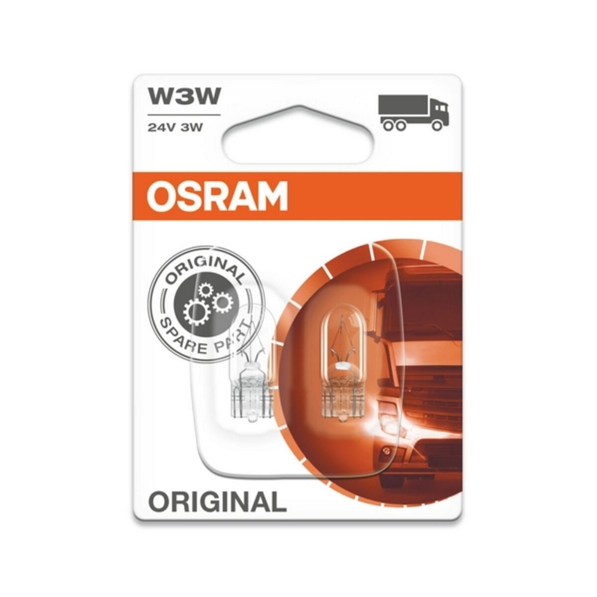 Lampadina per Auto Osram W3W 24V 3W (10 pcs)