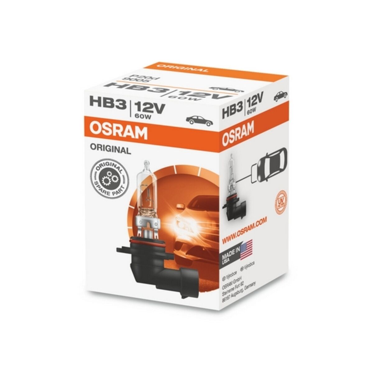 Lampadina per Auto OS9005-01B Osram OS9005-01B HB3 60W 12V