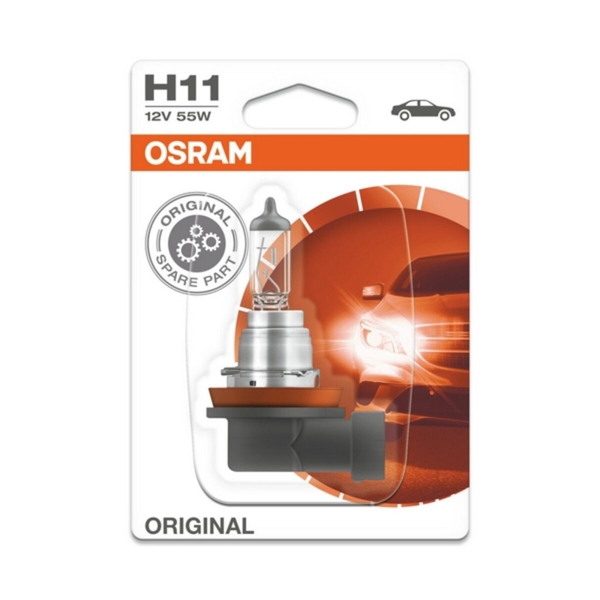 Lampadina per Auto Osram 64211-01B H4 55W 12V H11 12 V 55 W