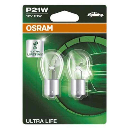 Lampadina per Auto OS7506ULT-02B Osram OS7506ULT-02B P21W 21W 12V (2 Pezzi)