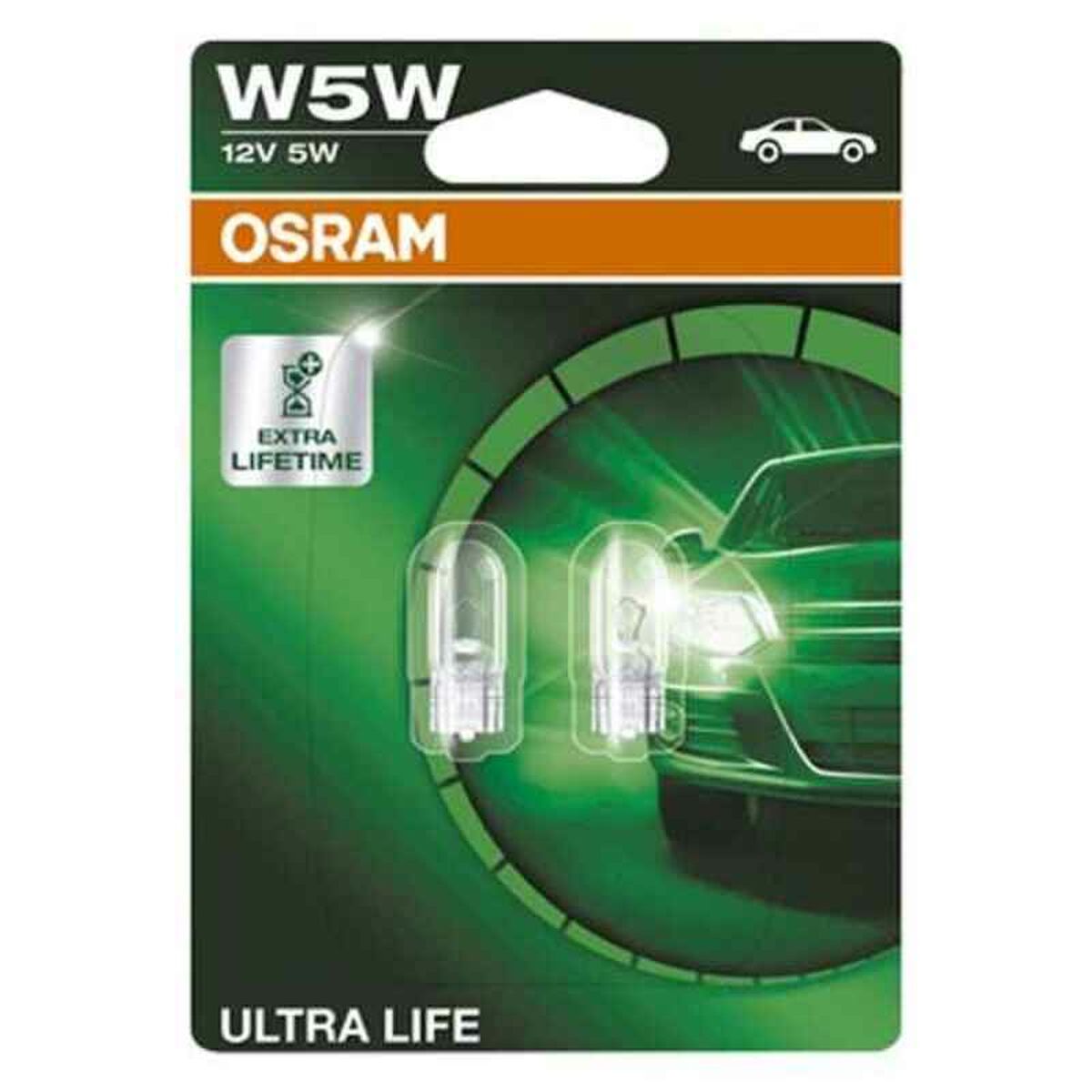 Lampadina per Auto OS2825ULT-02B Osram OS2825ULT-02B W5W 5W 12V (2 Pezzi)