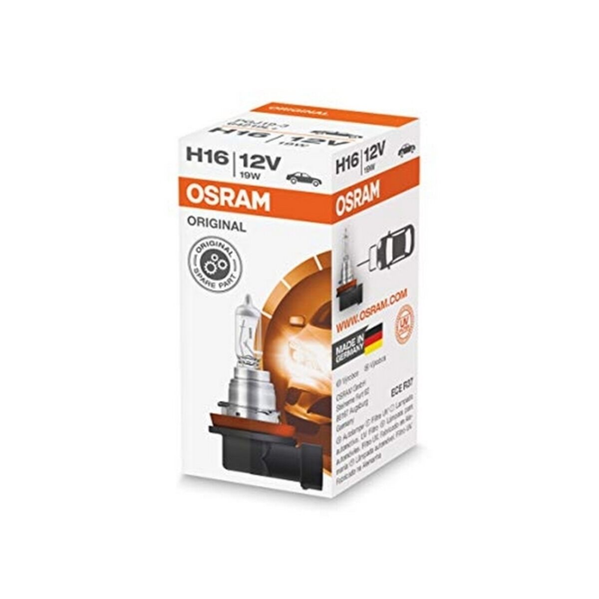 Lampadina per Auto OS64219L Osram OS64219L H16 19W 12V