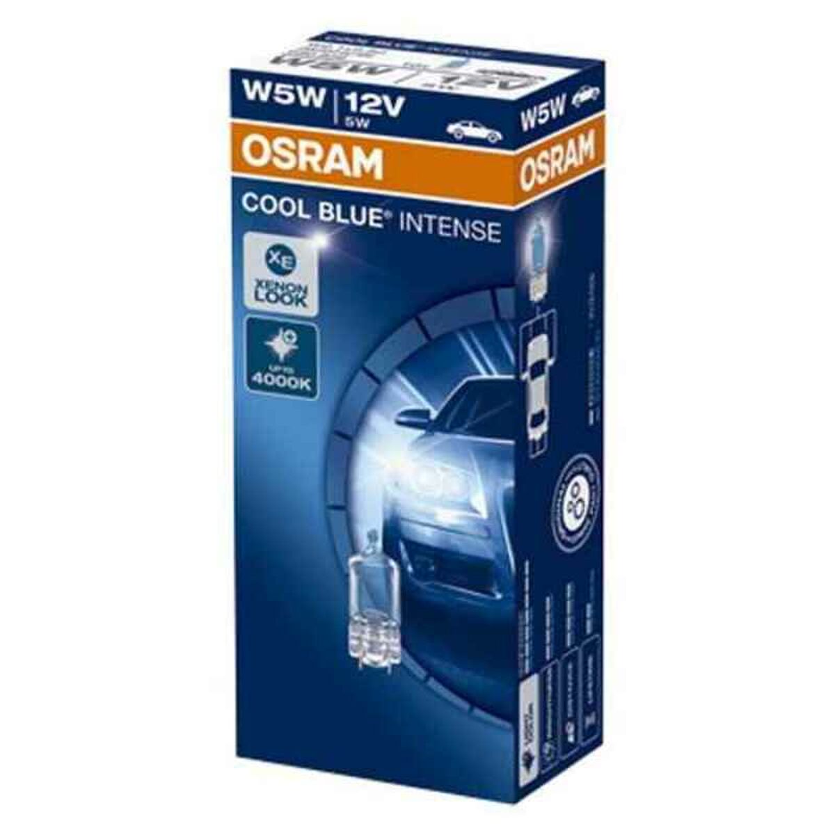 Lampadina per Auto OS2825HCBI Osram OS2825HCBI W5W 5W 12V 4000K (10 pcs)