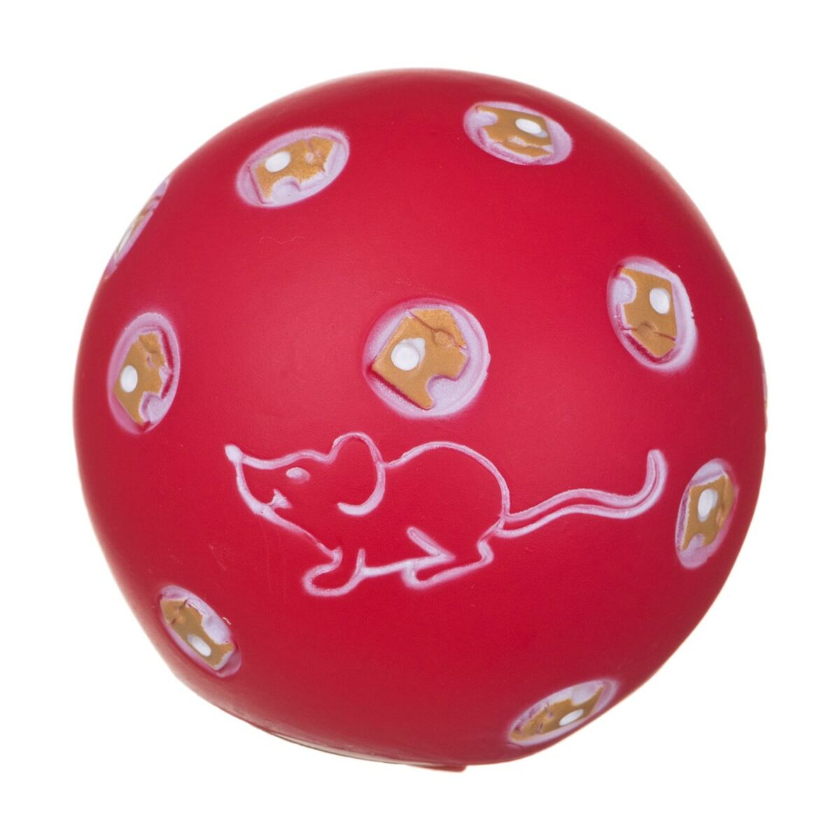 Giocattoli per cani Trixie Mouse Multicolore Plastica