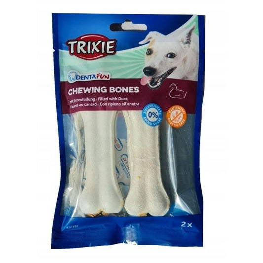 Snack per Cani Trixie Denta Fun Osso Anatra 70 g