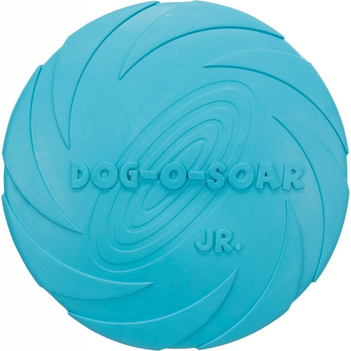 Frisbee Trixie   Azzurro Arancio Gomma Caucciù