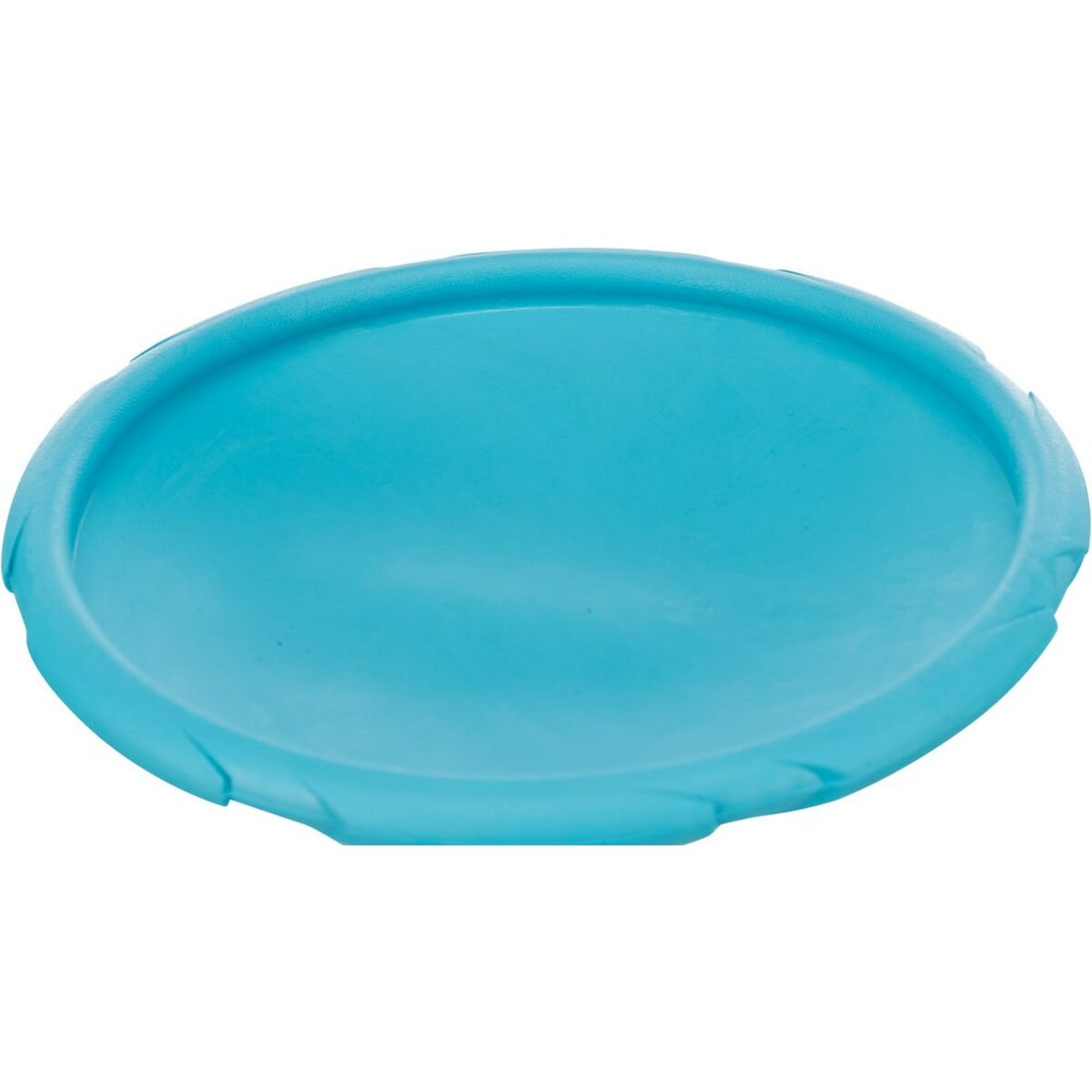 Frisbee Trixie   Azzurro Arancio Gomma Caucciù