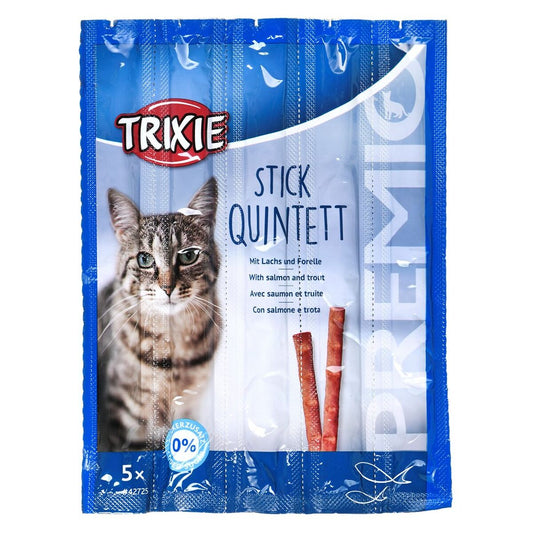 Spuntino per Cat Trixie TX-42725 5 x 5 g Salmone 25 g